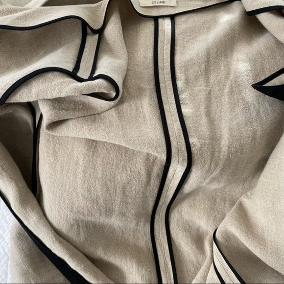 CELINE MIDI LINEN DRESS | SIZE FR 38/US 6 | NWT | RETAILED FOR $1,550 - Picture 11 of 14